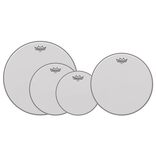 Remo Emperor Coated Drum Head ProPack + FREE 14" Coated Ambassador