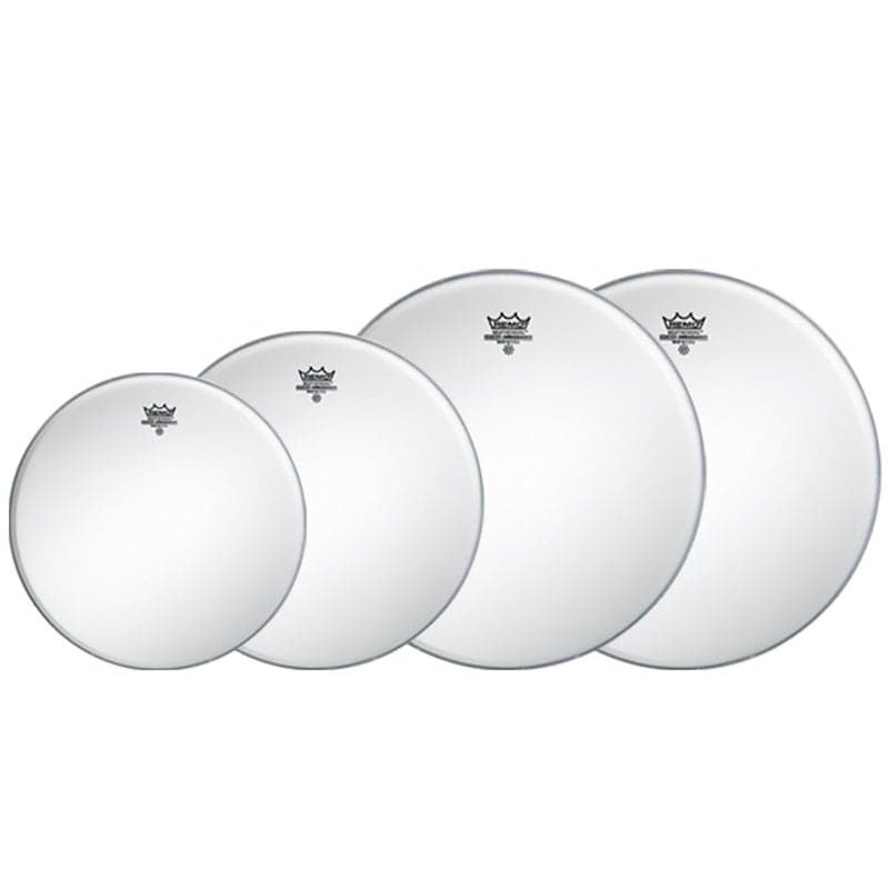 Remo Coated Ambassador Pack - 10,12,16 with FREE 14!