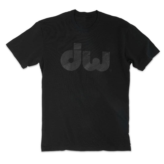 DW DC Foil Tee, Black/Black, Med