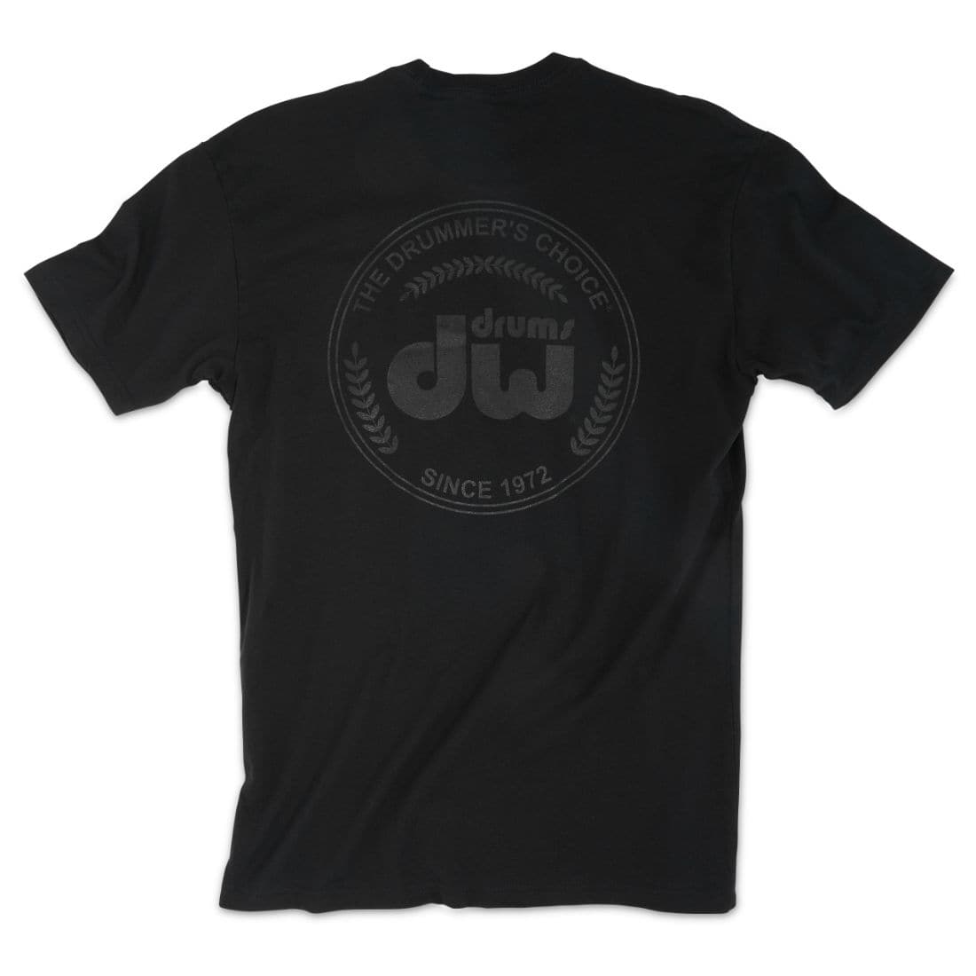 DW DC Foil Tee, Black/Black, Small