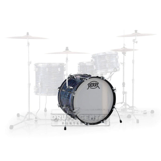 Pearl President Series Deluxe Bass Drum 20x14 Ocean Ripple