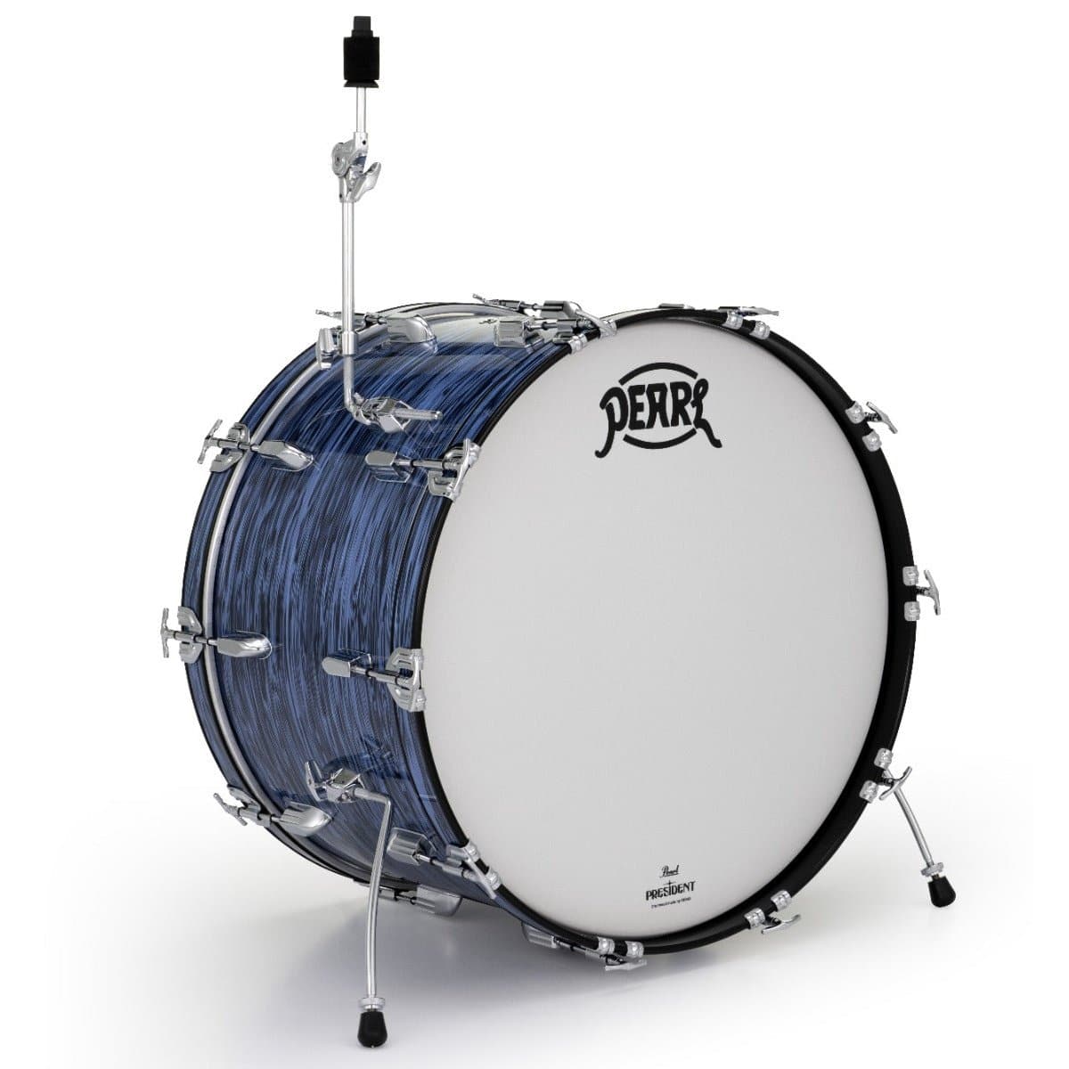 Pearl President Series Deluxe Bass Drum 26x14 Ocean Ripple