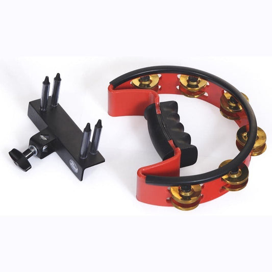 Pearl Ultra-grip Volume Adjustable Tambourine (brass)