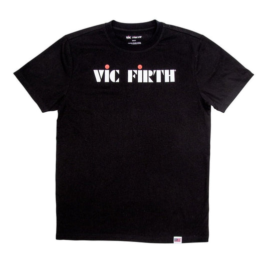 Vic Firth Black Logo Tee - X Large