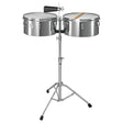 Pearl Primero 13/14 Steel Timbales W/ Stand, Stick