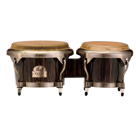 Pearl Elite Series Wood-Fiber Bongos - Dark Chocolate