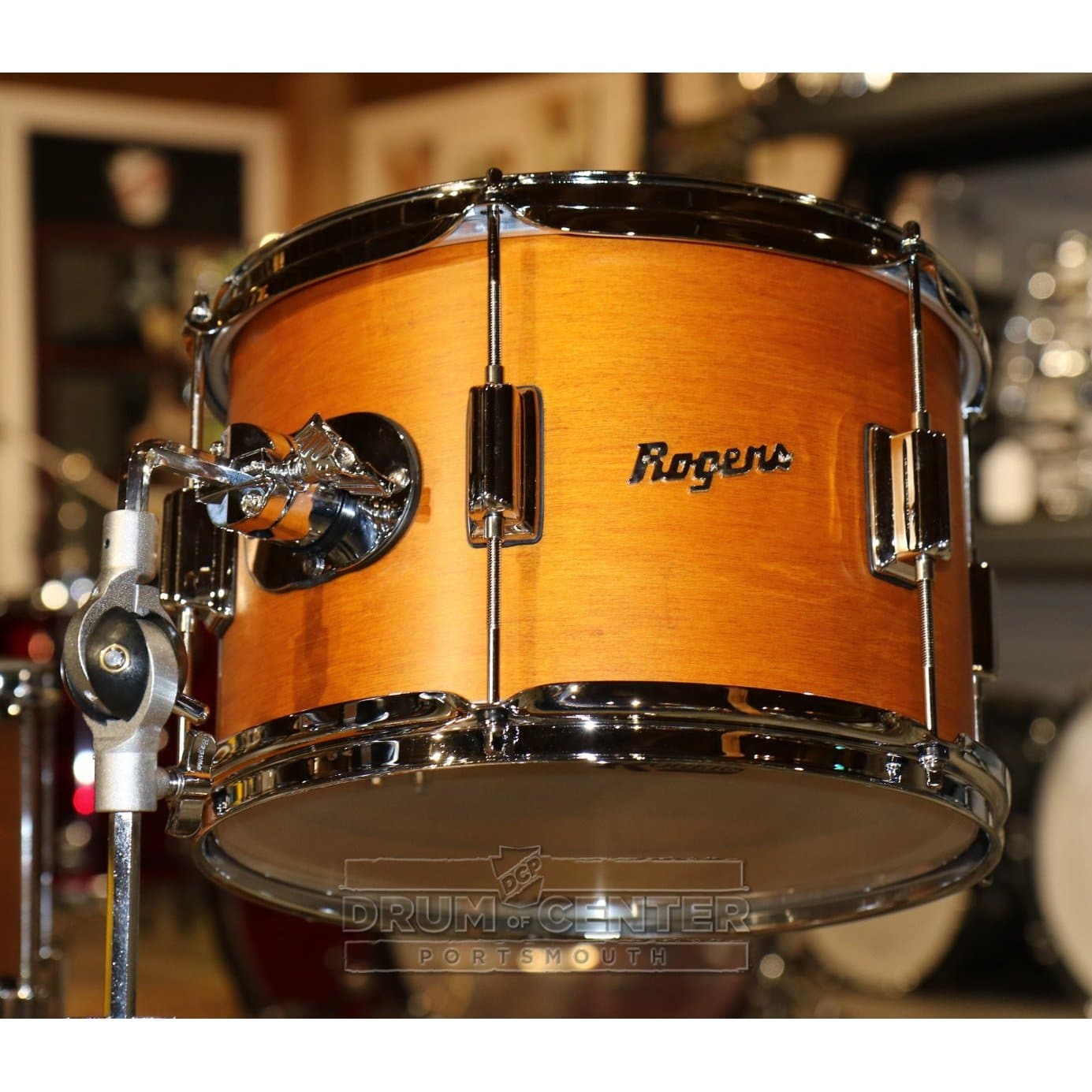 Rogers Tower Limited Edition 3pc Jazz Drum Set Satin Fruitwood Stain