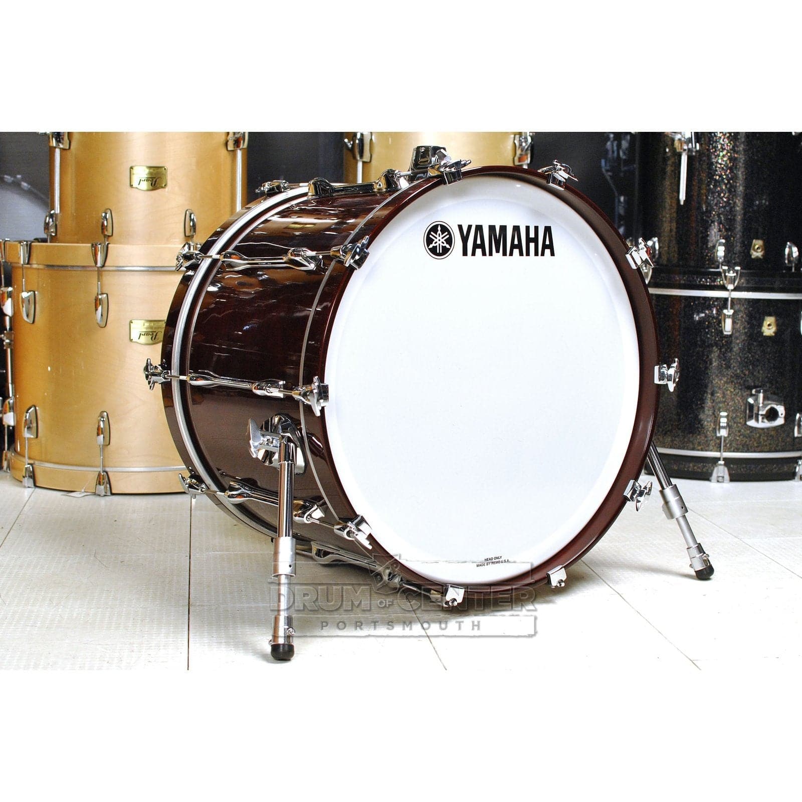 Yamaha Recording Custom Bass Drum 24x14 Classic Walnut