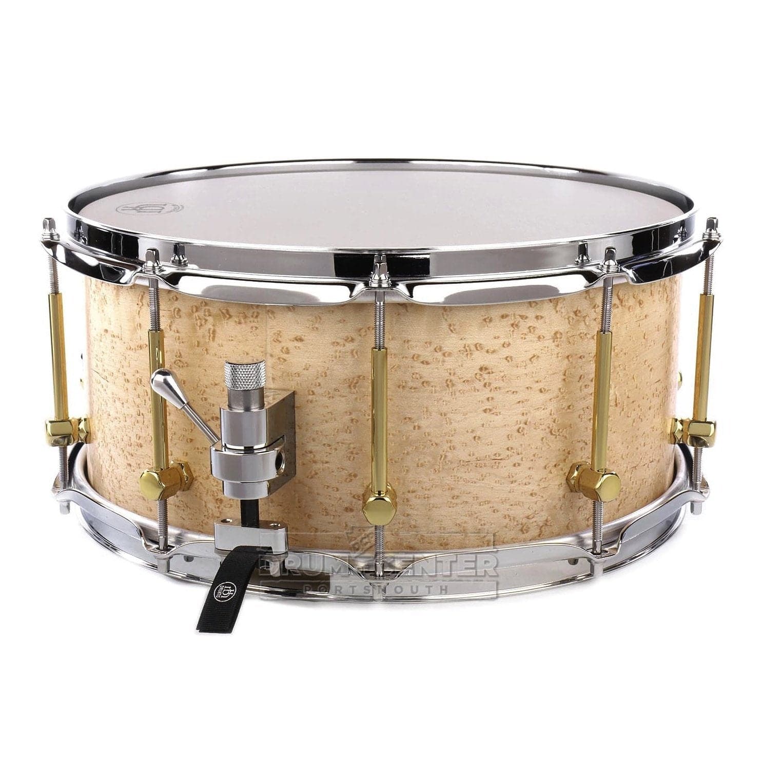 RBH Prestige Solid Birdseye Maple Snare Drum 14x6.5 w/Brass Lugs + FREE Case
