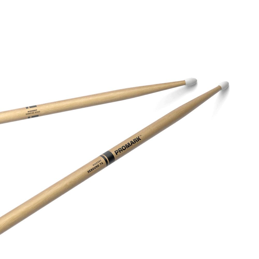 Promark Rebound 7A Hickory Nylon Tip Drumstick