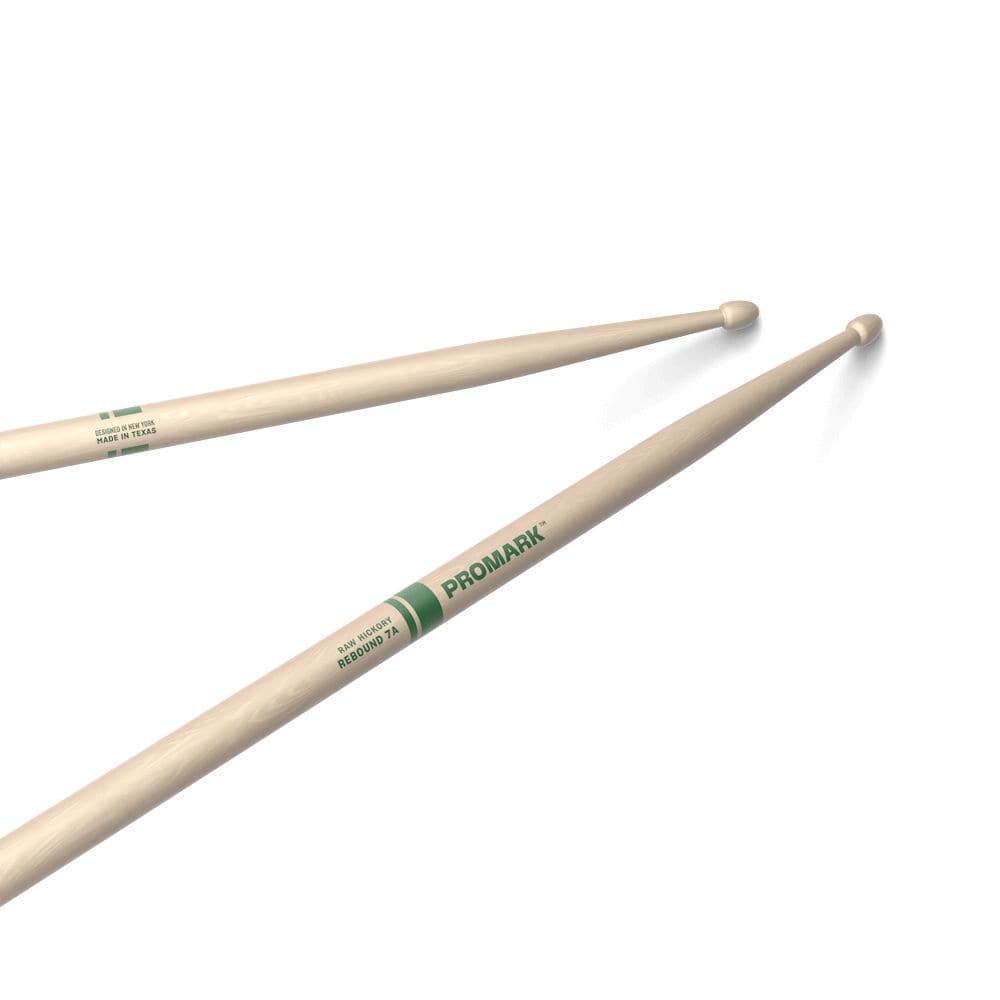 Promark Rebound 7A Raw Hickory Acorn Tip Drumstick