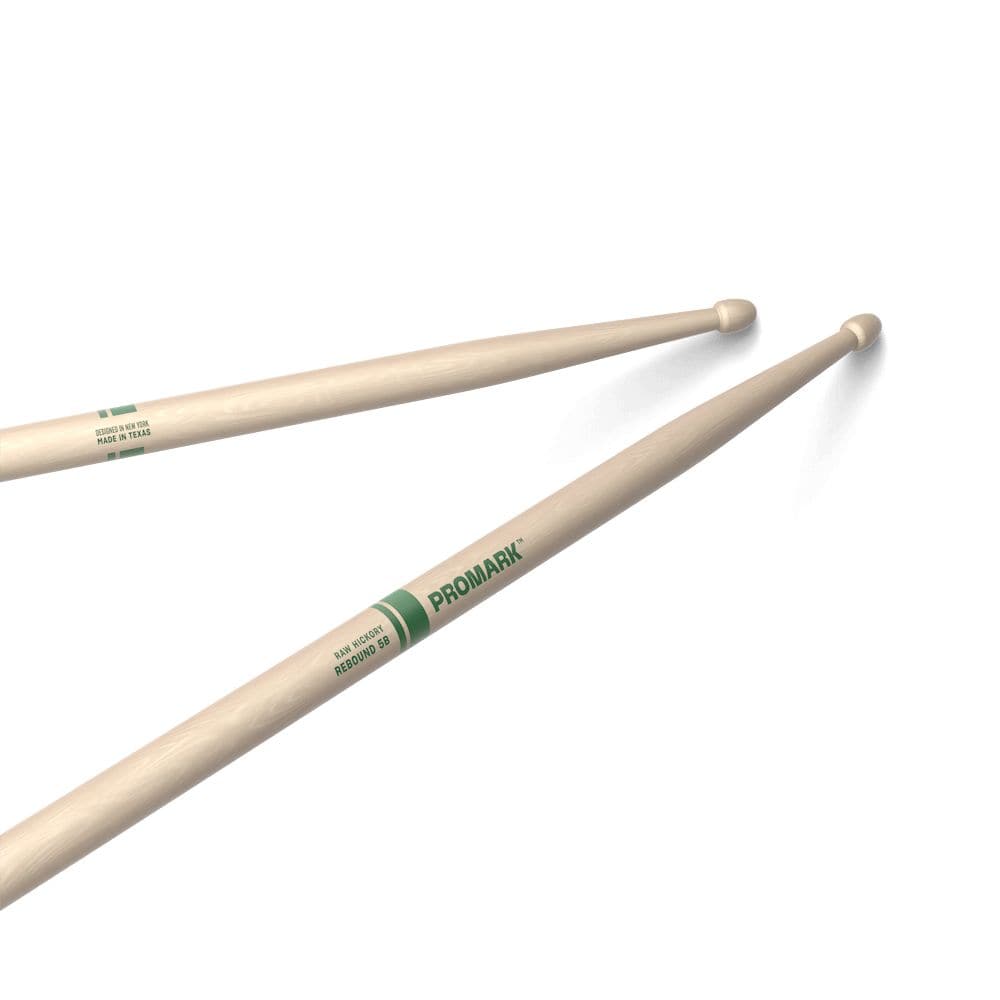 Promark Rebound 5B Raw Hickory Acorn Tip Drumstick