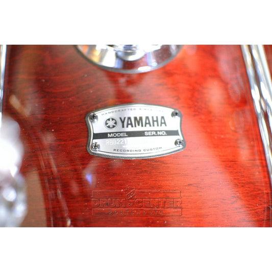 Yamaha Recording Custom 4pc Drum Set 1-Up/2-Down Classic Walnut