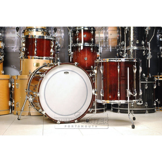 Yamaha Recording Custom 3pc Rock Drum Set Classic Walnut