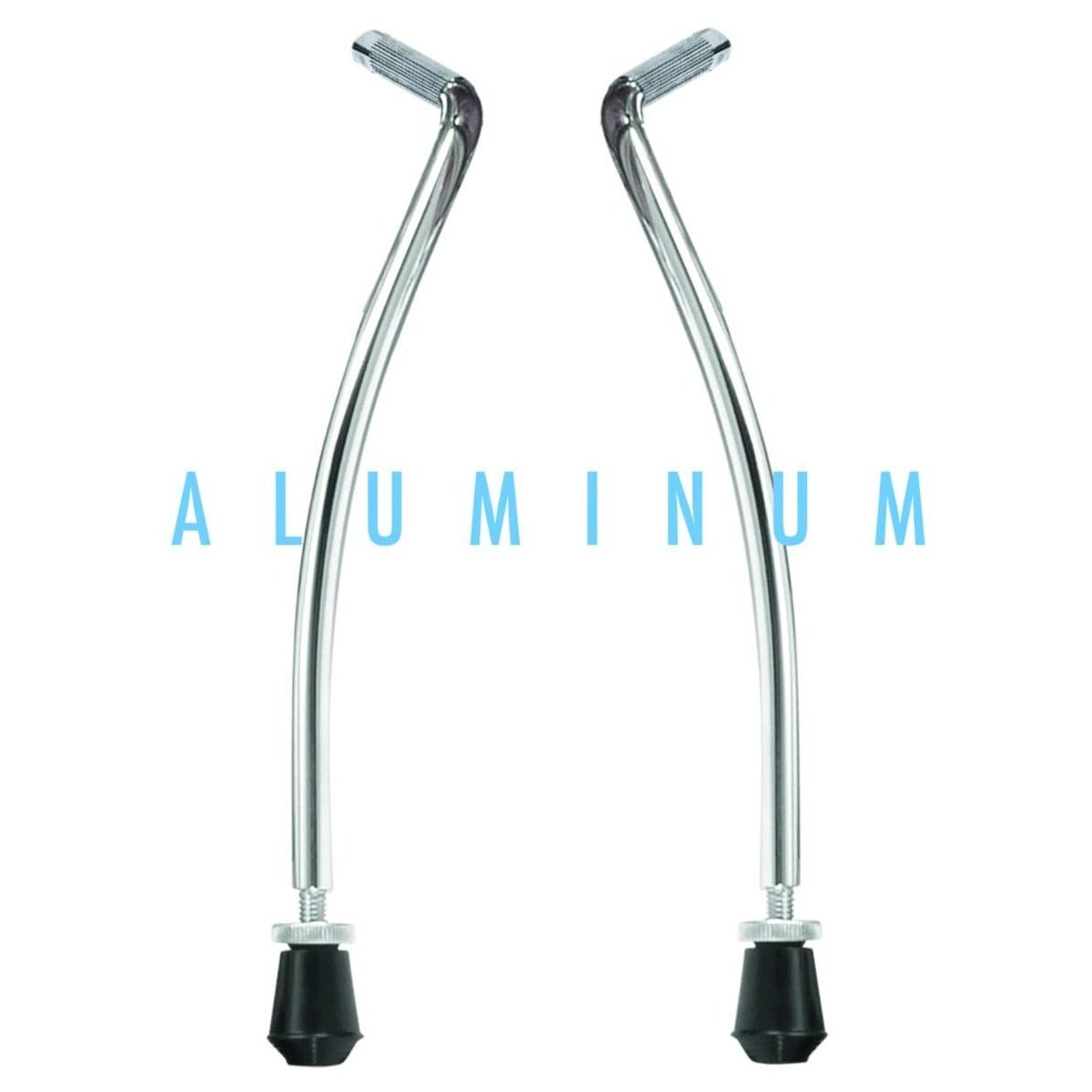 Rogers Chromed Aluminum Bass Drum Spurs - 12.7mm