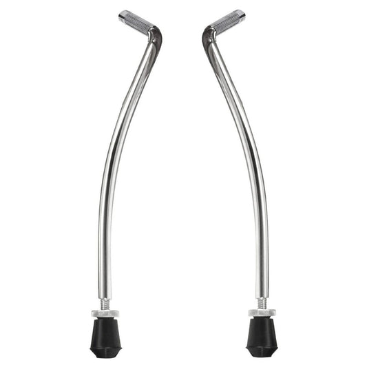 Rogers Chromed Steel Bass Drum Spurs - 12.7 mm
