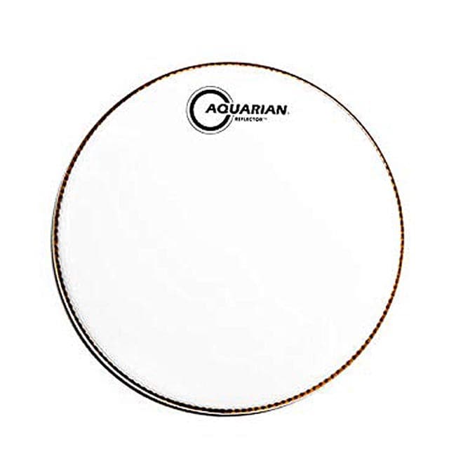 Aquarian Ice White Reflector Superkick Bass Drumhead 20"