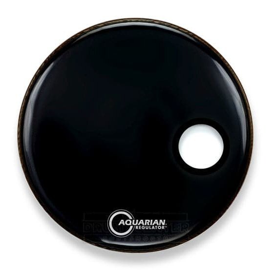 Aquarian Regulator Bass Drumhead 28 Black