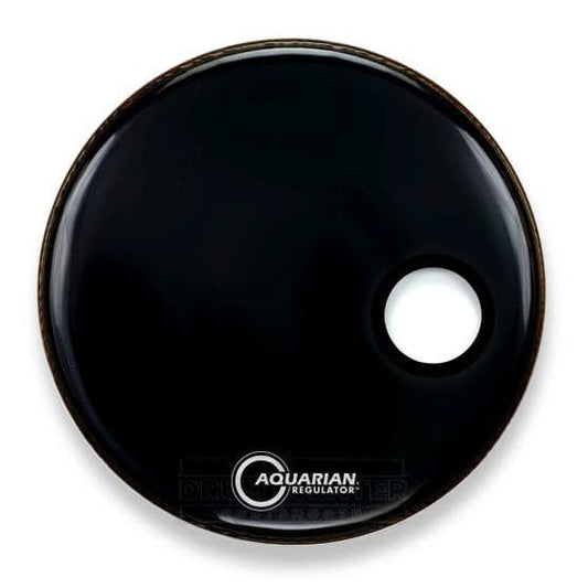 Aquarian Regulator Bass Drumhead 28 Black