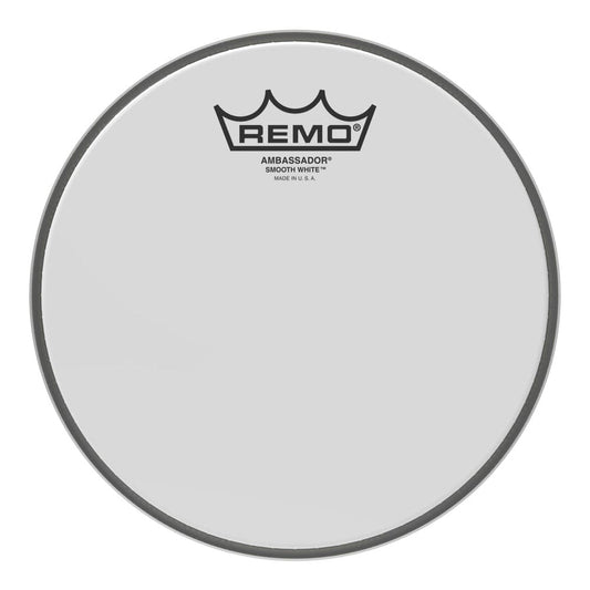 Remo Smooth White Ambassador 8 Inch Drum Head