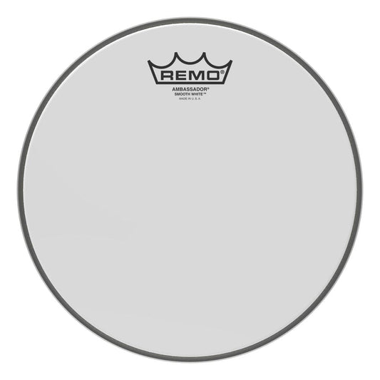 Remo Smooth White Ambassador 10 Inch Drum Head