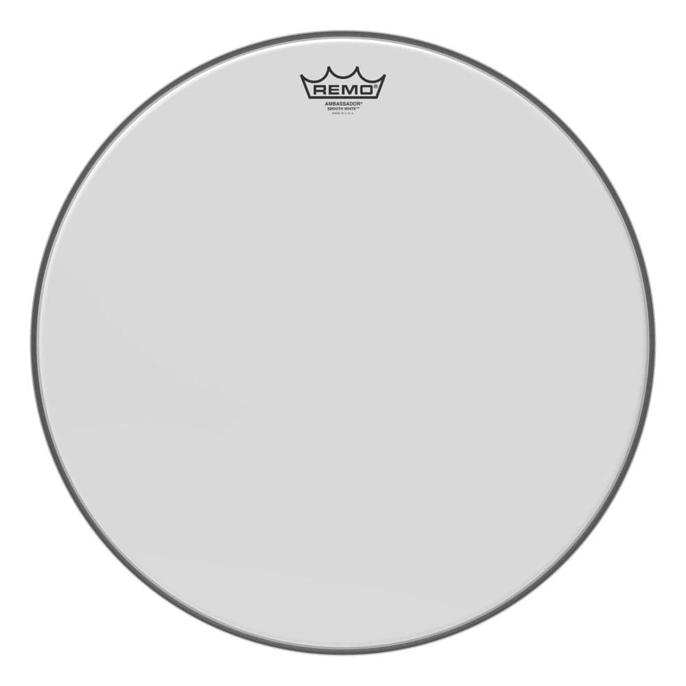 Remo Smooth White Ambassador 18 Inch Drum Head