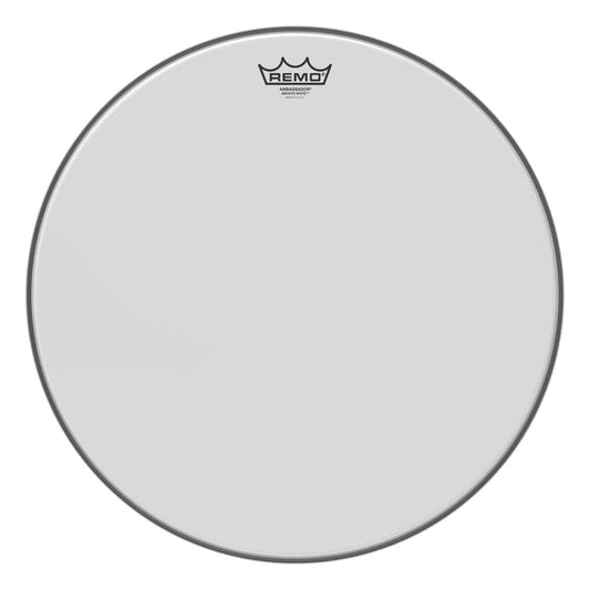 Remo Smooth White Ambassador 18 Inch Drum Head