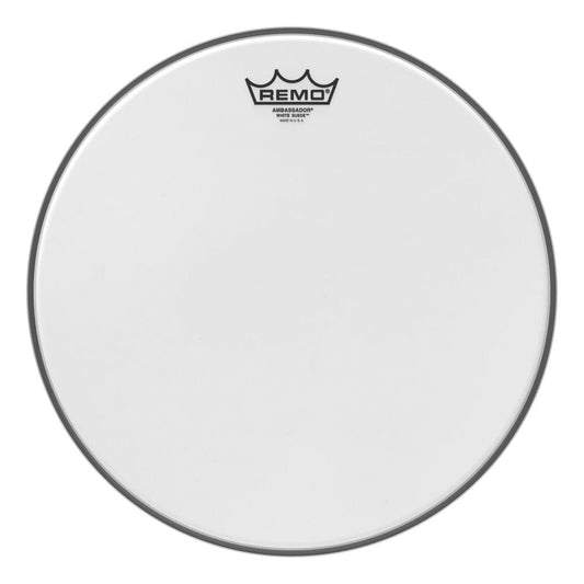 Remo White Suede Ambassador 14 Inch Drum Head