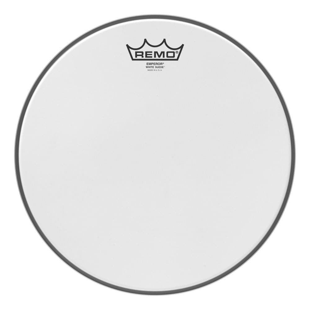 Remo White Suede Emperor 12 Inch Drum Head