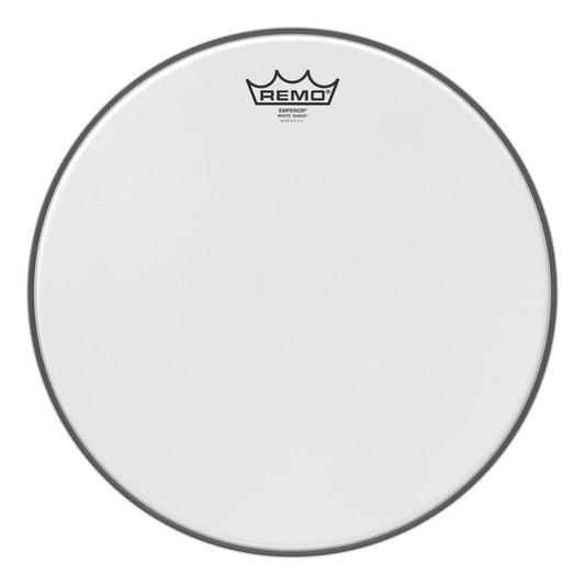 Remo White Suede Emperor 14 Inch Drum Head