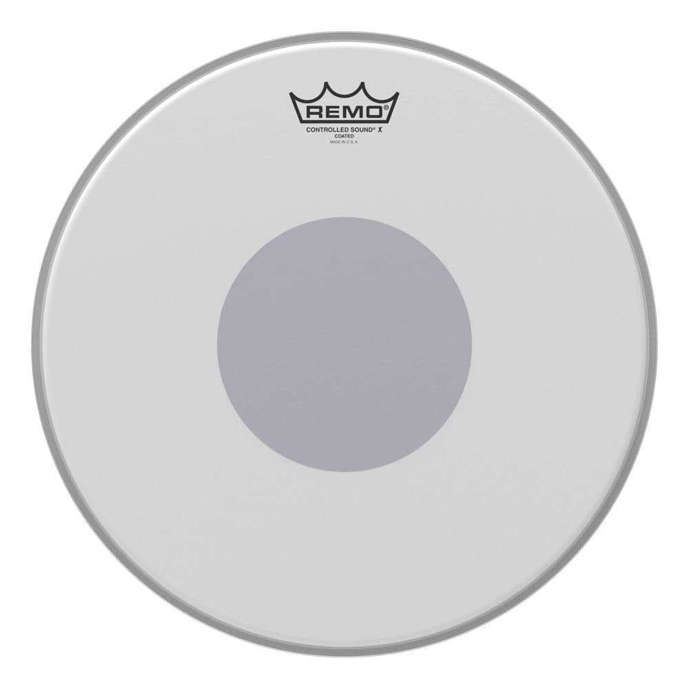 Remo Coated Controlled Sound X 14 Inch Drum Head w/Black Dot On Bottom
