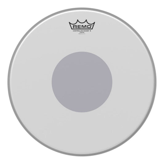 Remo Coated Controlled Sound X 14 Inch Drum Head w/Black Dot On Bottom