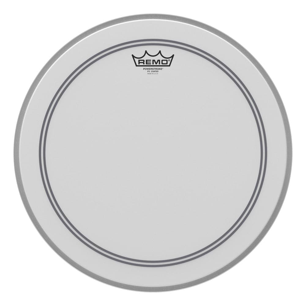 Remo powerstroke bass drum outlet head