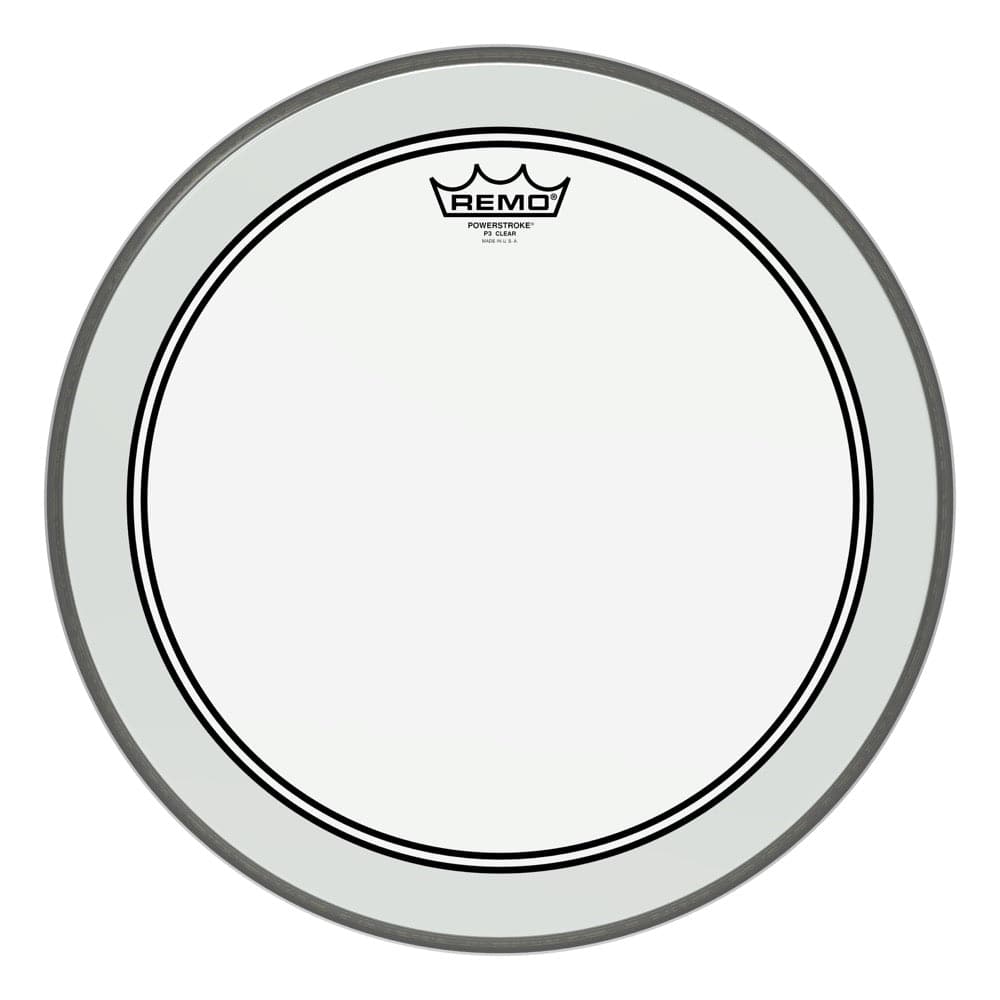Remo Clear Powerstroke P3 16 Inch Drum Head w/2.5 Impact Patch