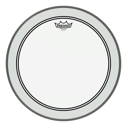 Remo Clear Powerstroke P3 16 Inch Drum Head w/2.5 Impact Patch