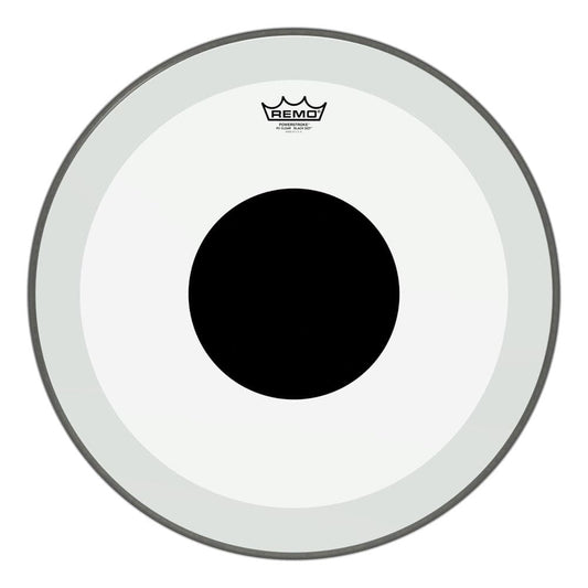 Remo Clear Powerstroke P3 20 Inch Bass Drum Head : No Stripe