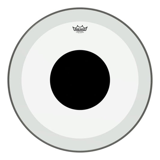 Remo Clear Powerstroke P3 24 Inch Bass Drum Head : No Stripe