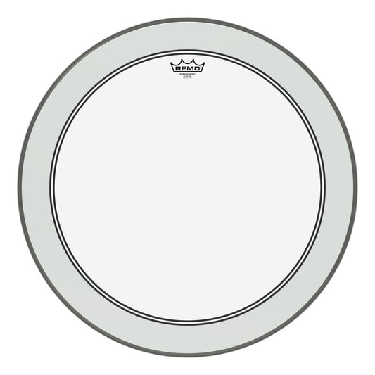 Remo Clear Powerstroke P3 24 Inch Drum Head w/2.5 Impact Patch
