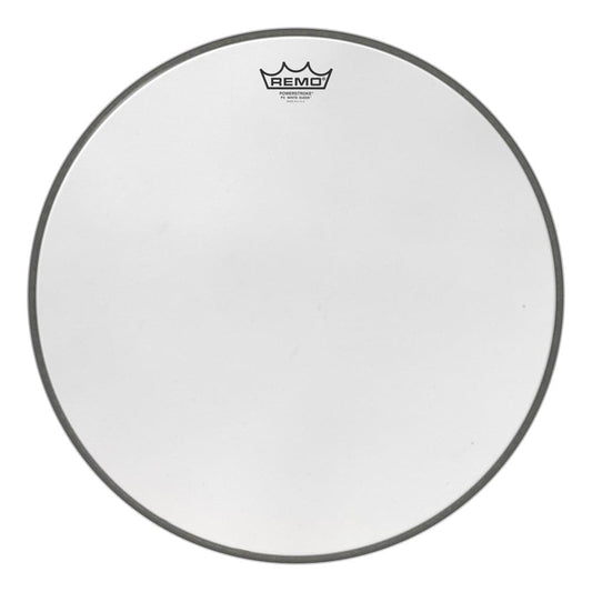Remo White Suede Powerstroke 18 Inch Bass Drum Head w/18 Inch