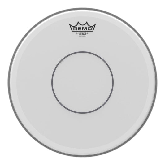 Remo Coated Powerstroke 77 14 Inch Drum Head w/Clear Dot