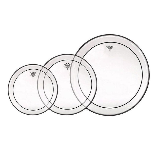 Remo Tom Drumhead Pack 12/14/16 Clear Pinstripe