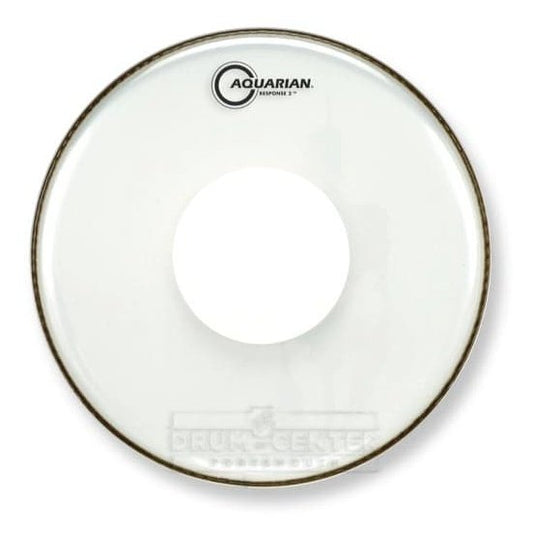 Aquarian Snare/Tom Heads : Response 2 Power Dot Drumhead 14