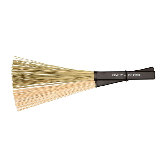Vic Firth RE.MIX Brushes 2-pair combo pack (Grass & Birch)