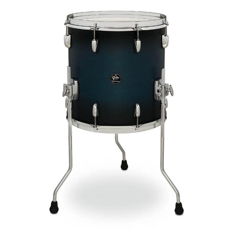 Gretsch Renown Floor Tom 14x14 - Satin Antique Blue Burst