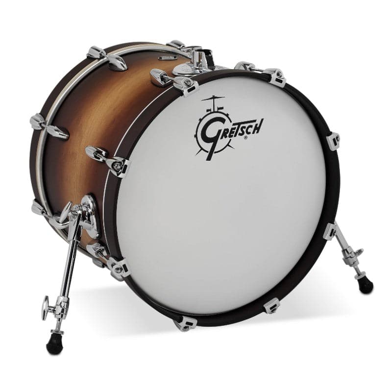 Gretsch Renown Bass Drum - 18x14 - Satin Tobacco Burst