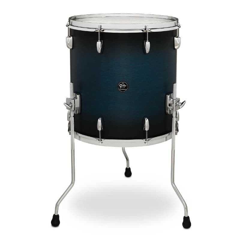 Gretsch Renown Floor Tom 16x16 - Satin Antique Blue Burst