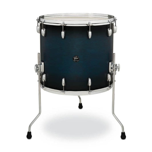 Gretsch Renown Floor Tom 18x16 - Satin Antique Blue Burst