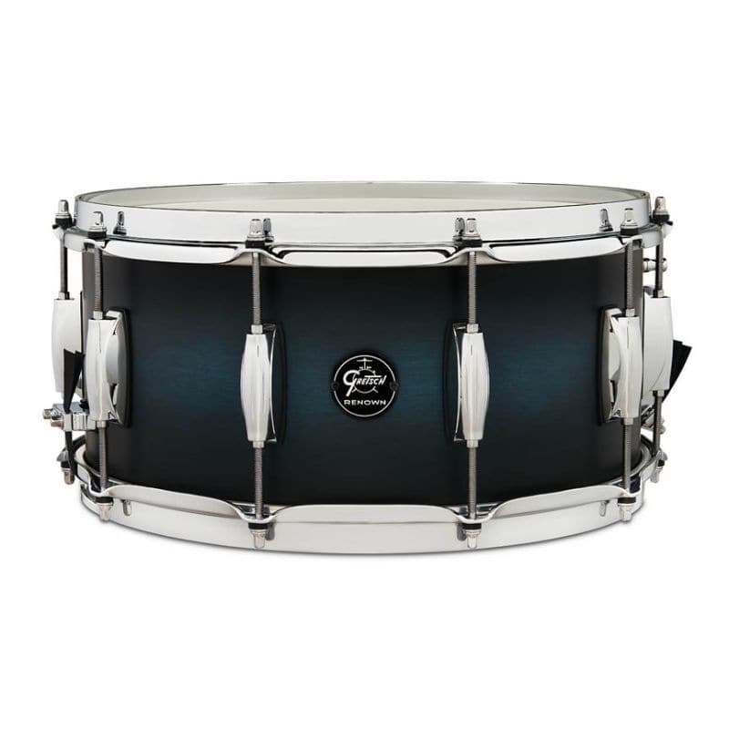 Gretsch Renown Snare Drum - 14x5.5 - Satin Antique Blue Burst
