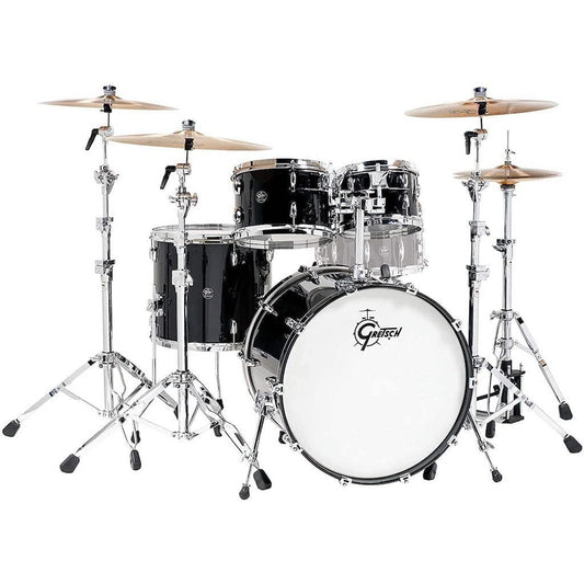 Gretsch Renown 4 Pc Drum Set 20/10/12/14 Piano Black