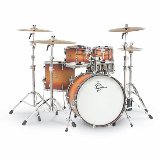 Gretsch Renown 4pc Drum Set 22/10/12/16 - Satin Tobacco Burst